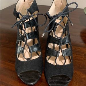 Nine West black heels